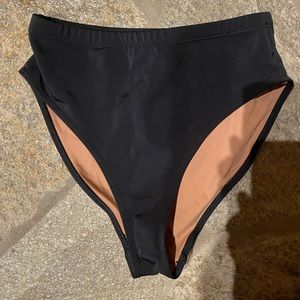 Nu Swim Bikini bottoms size medium high waisted